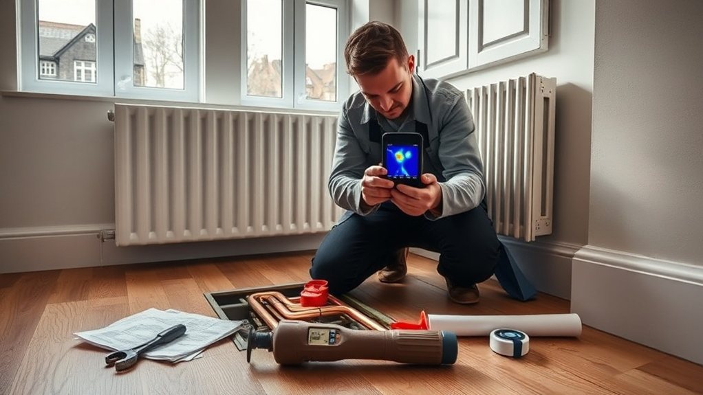 Central Heating Leak Detection Hoxton N1 in Leatherhead