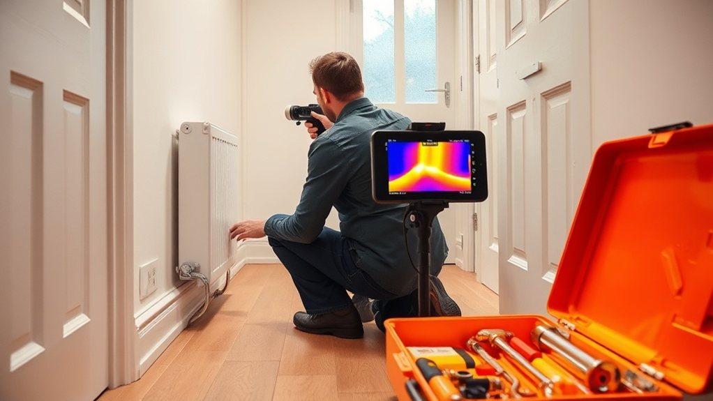Central Heating Leak Detection Upper Clapton E5 in Leatherhead
