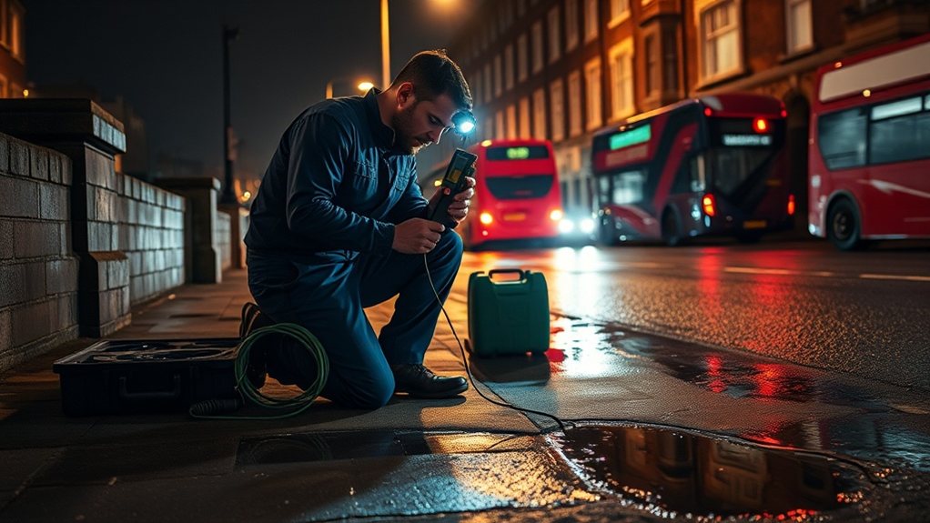 Emergency Leak Detection Dalston E8 in Leatherhead