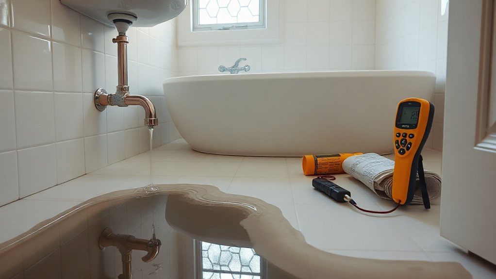 Insurer-ready escape of water trace and access report in Leatherhead