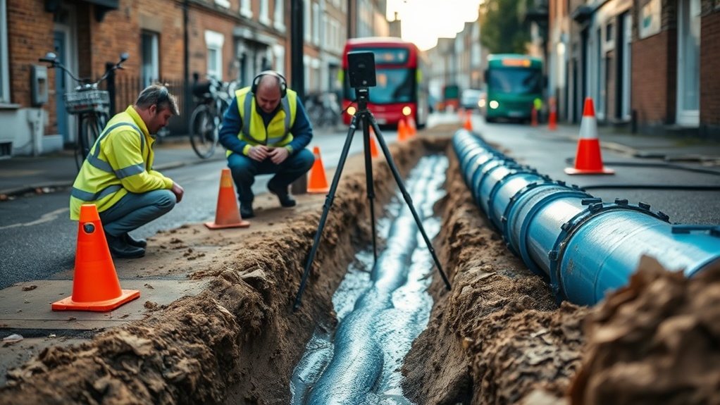 Water Main Leak Detection Hoxton N1 in Leatherhead
