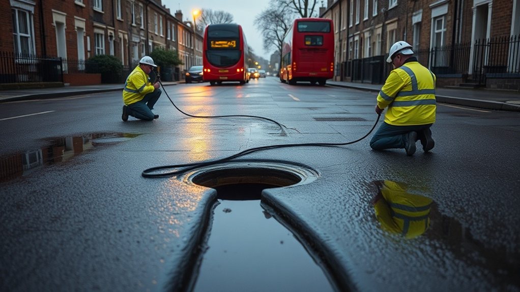 Water Main Leak Detection Upper Clapton E5 in Leatherhead
